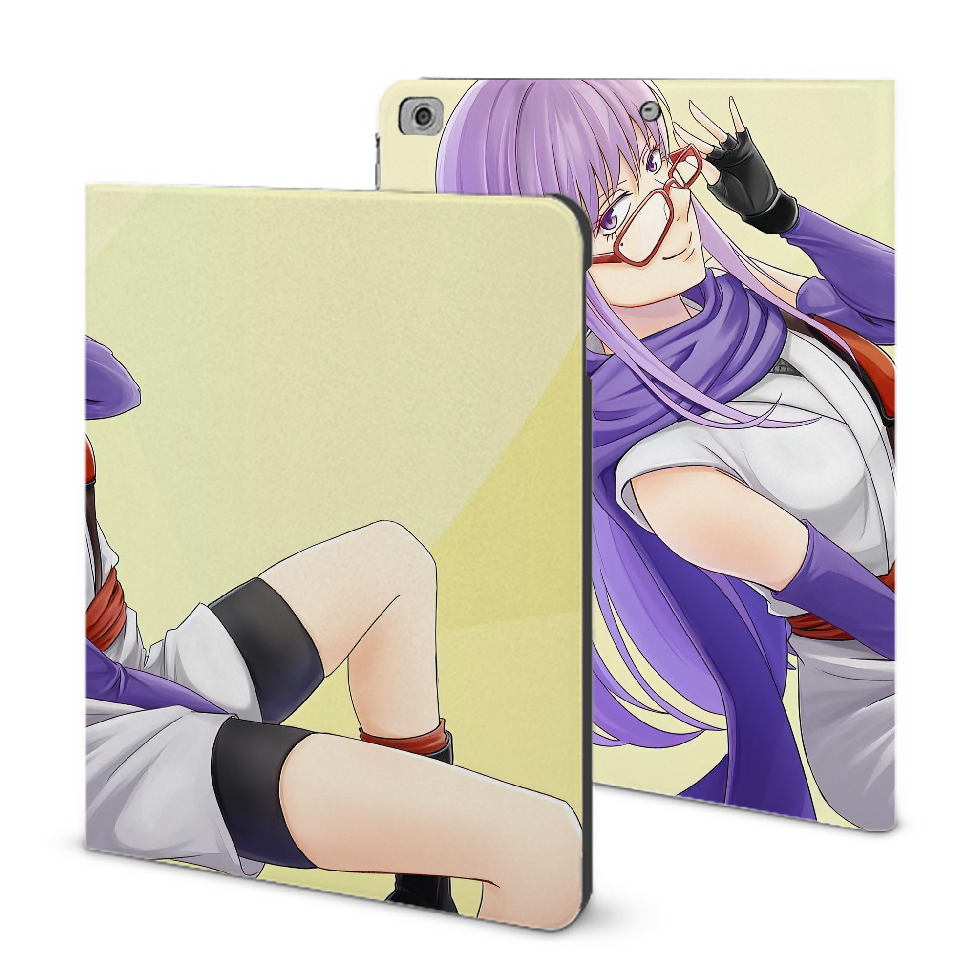 ぎんたま 坂田銀時（さかたぎんとき） 神楽 志村新八（しむら しんぱち） GINTAMA Sakata Gintoki Kagura Shimura Shinpachi IPad ケース ブック型 PUレザー TPU 耐衝撃 軽量 薄型 ペン収納なし 全面保護 IPad 各モデル対応
